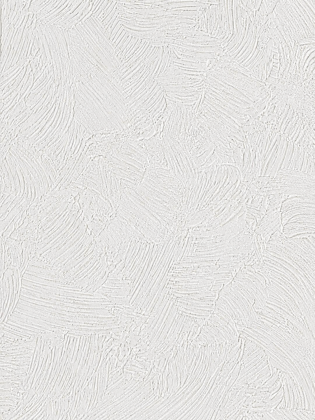 Deconix Tempus white printable wallcovering media with decorative brushstroke textured embossing
