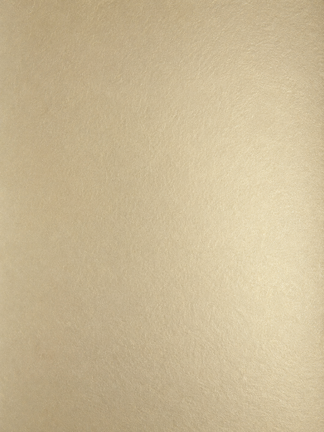 Pale gold metallic printable wallcovering media with subtle textured finish