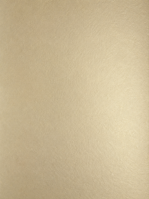 Pale gold metallic printable wallcovering media with subtle textured finish
