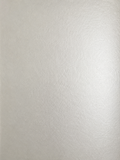 Silver pearl metallic printable wallcovering media with subtle reflective textured finish